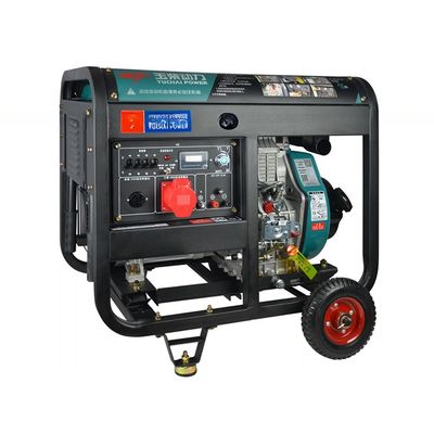 10 KVA Dieselgenerator mit 100% vollem Kupferalternator und 24 V Gleichstrom-Elektrostart