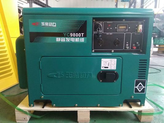 10 KVA Dieselgenerator mit 100% vollem Kupferalternator und 24 V Gleichstrom-Elektrostart