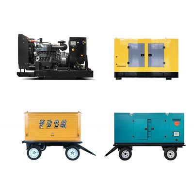 Offener 25kva 40kva 100kva 125kva 250kva 300kva Leistung Niedrigumdrehzahl elektrischer 60kVA Dieselgenerator