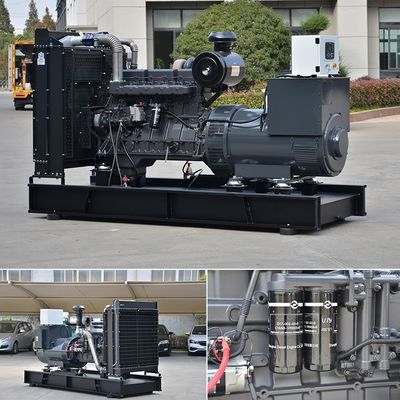Anpassbares 500kva-Set 220kw bis 400kw Leistungsbereich 110v 400v Nennspannung mit Super-Stille 25kw Generator Dieselanhänger