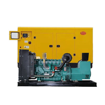 Anpassungsfähiger Geschwindigkeitsrückhalt Luftgekühlter leise Dieselgenerator 400v/110v Offener Rahmen Typ