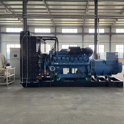 Yuchai Motor 750kw Generator mit SmartGen-Steuerung und Hochspannungsalternator