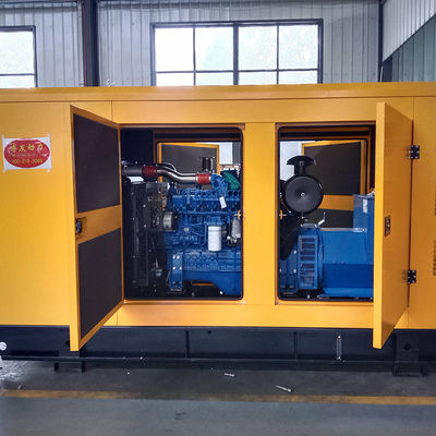 60kva 80kva 100kva Dreiphasenwassergekühlter Dieselgenerator mit 50hz 60hz offener, geräuschloser Anlage