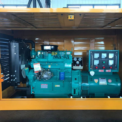 60kva 80kva 100kva Dreiphasenwassergekühlter Dieselgenerator mit 50hz 60hz offener, geräuschloser Anlage